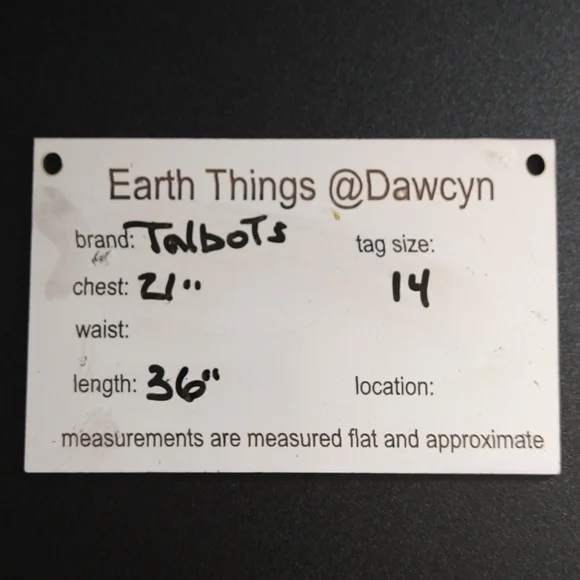 Talbots Striped Sleeveless Dress - Picture 8 of 10